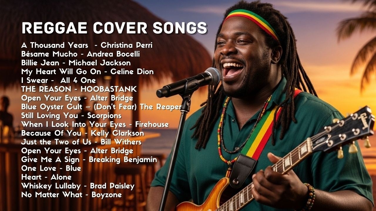 Andrea Bocelli, Michael Jackson, All 4 One, Alter Bridge, HOOBASTANK, Firehouse - Reggae Cover