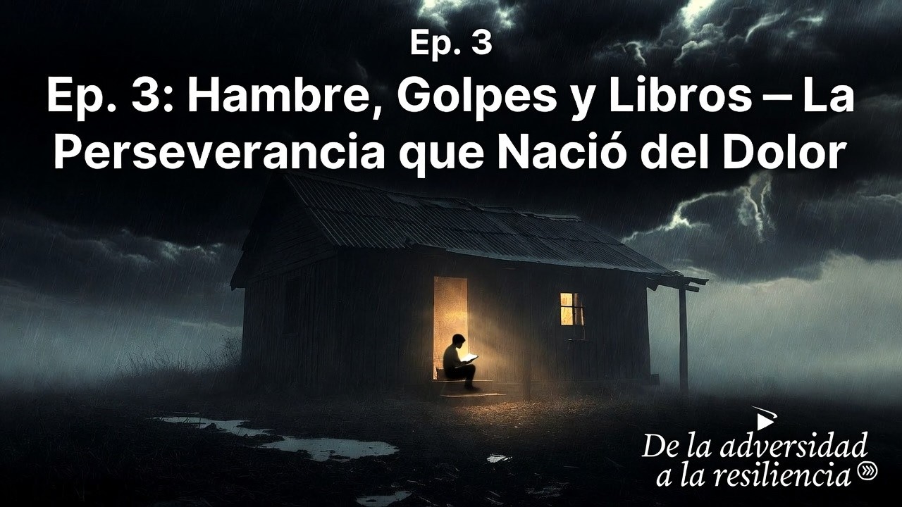 Ep. 3: Hambre, Golpes y Libros – La Perseverancia que Nació del Dolor