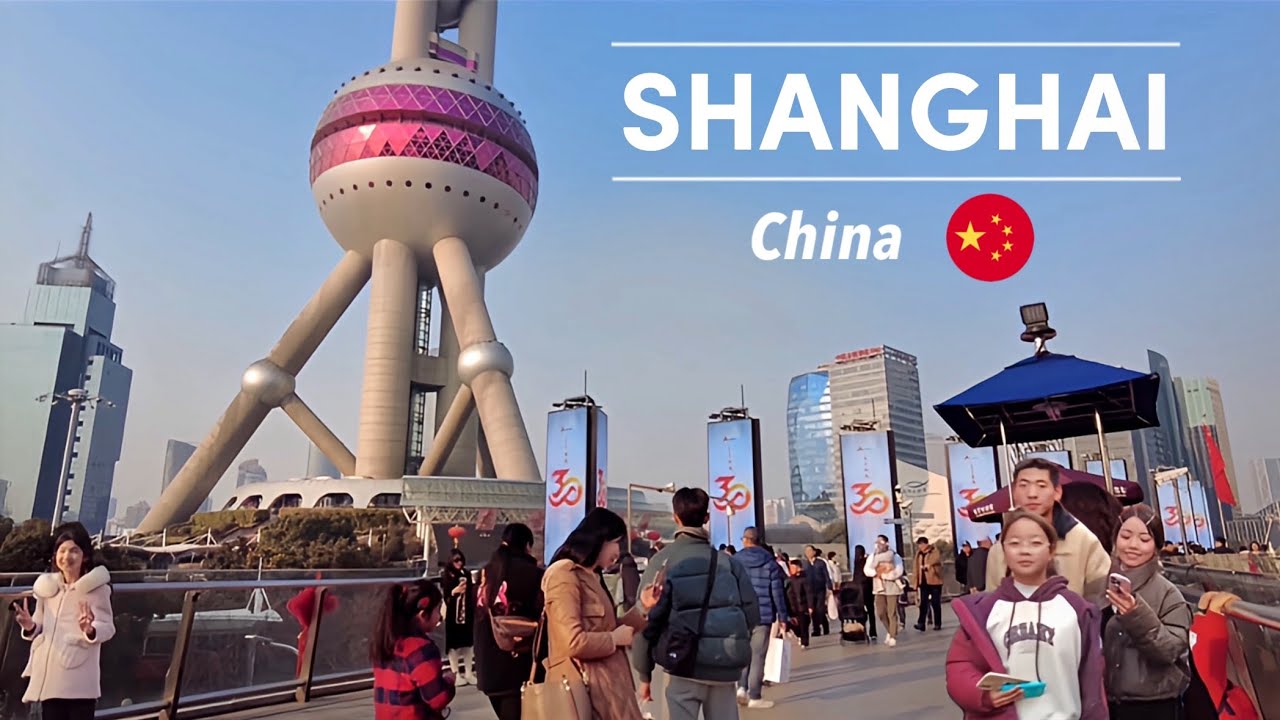 Shanghai 上海市 [4K]  China 🇨🇳 Old Street - Maglev 300 km/h - Famous Sights  | Tour 2024
