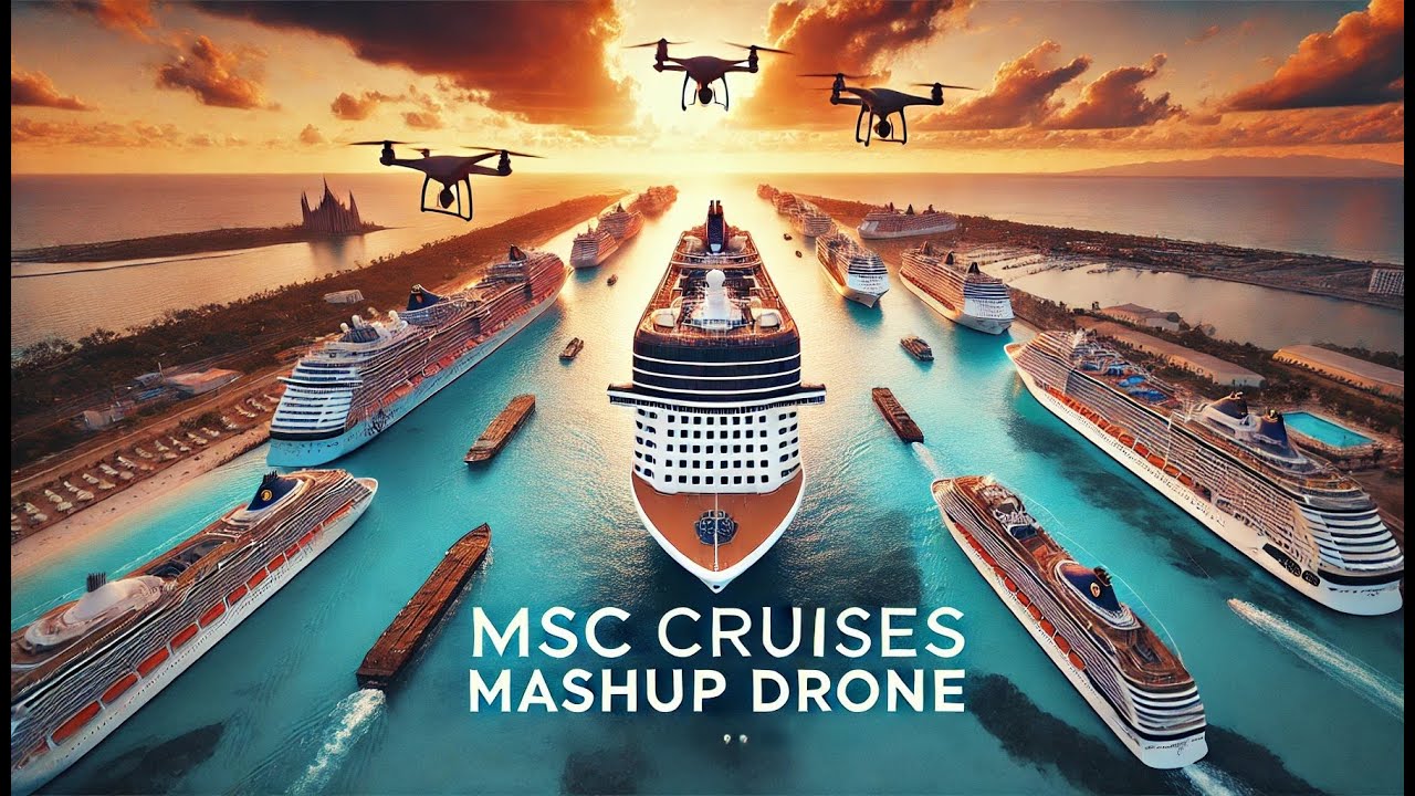 MSC Cruises: DRONE Chase Mashup!