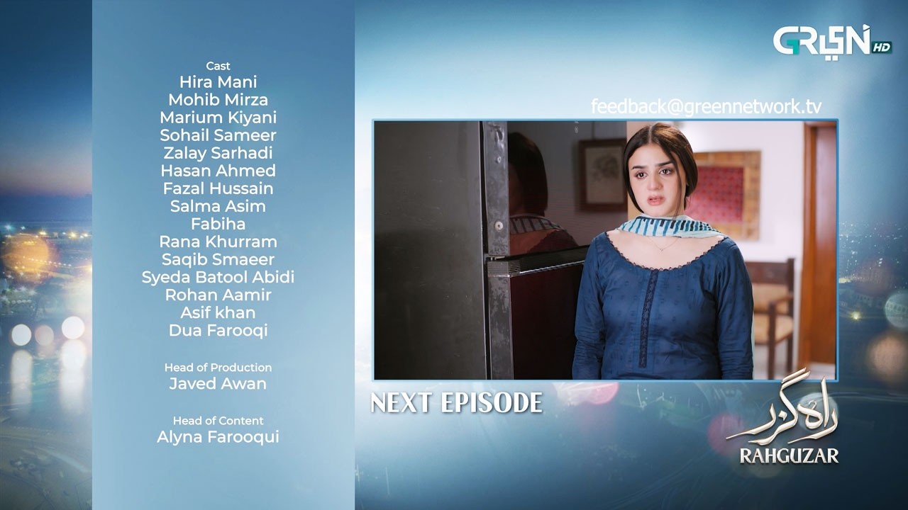 Rahguzar Episode 11 ( Teaser ) 12th February 2026 | Hira Mani - Mohib Mirza | Green TV Entertainment