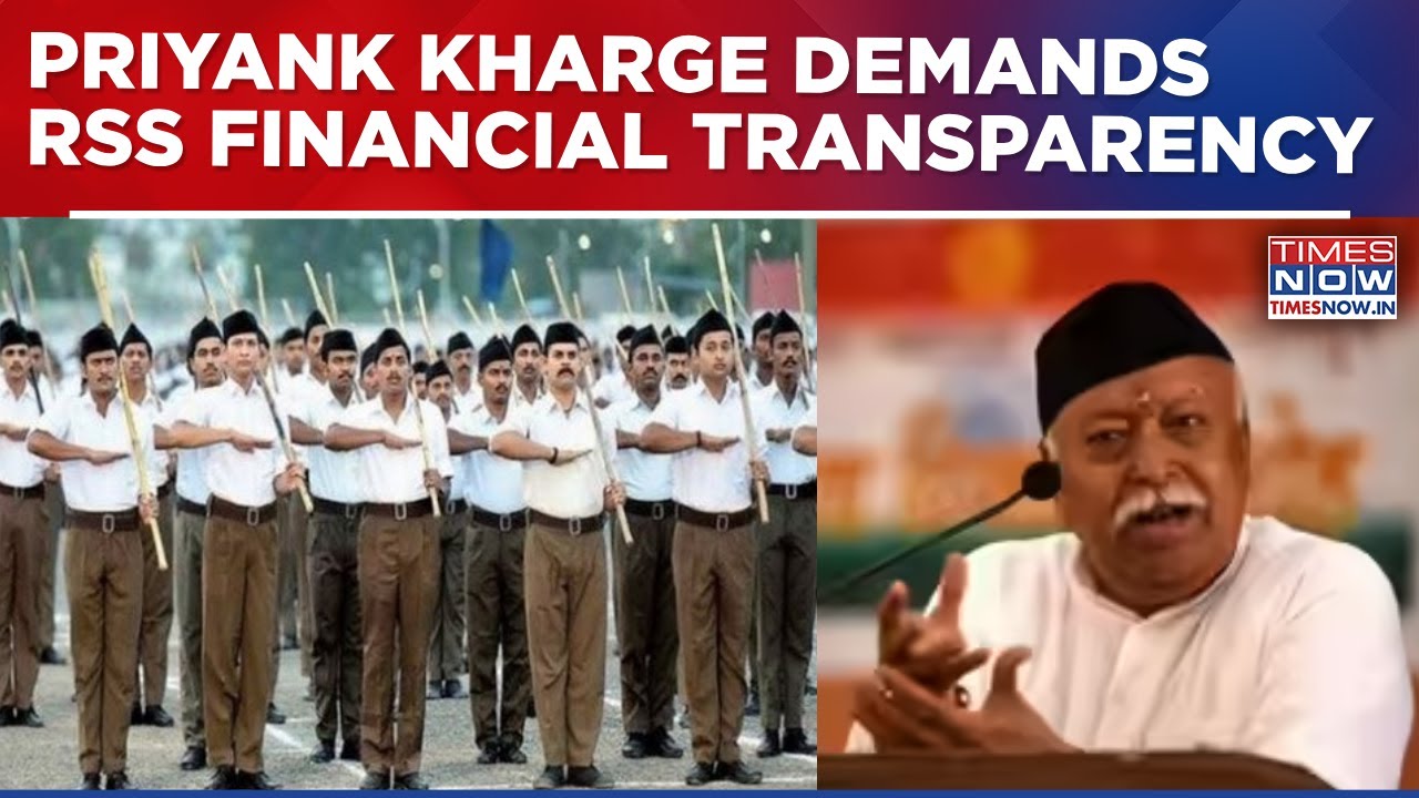 Priyank Kharge Urges Sangh To Disclose Finances, Calls for Transparency In RSS Funding