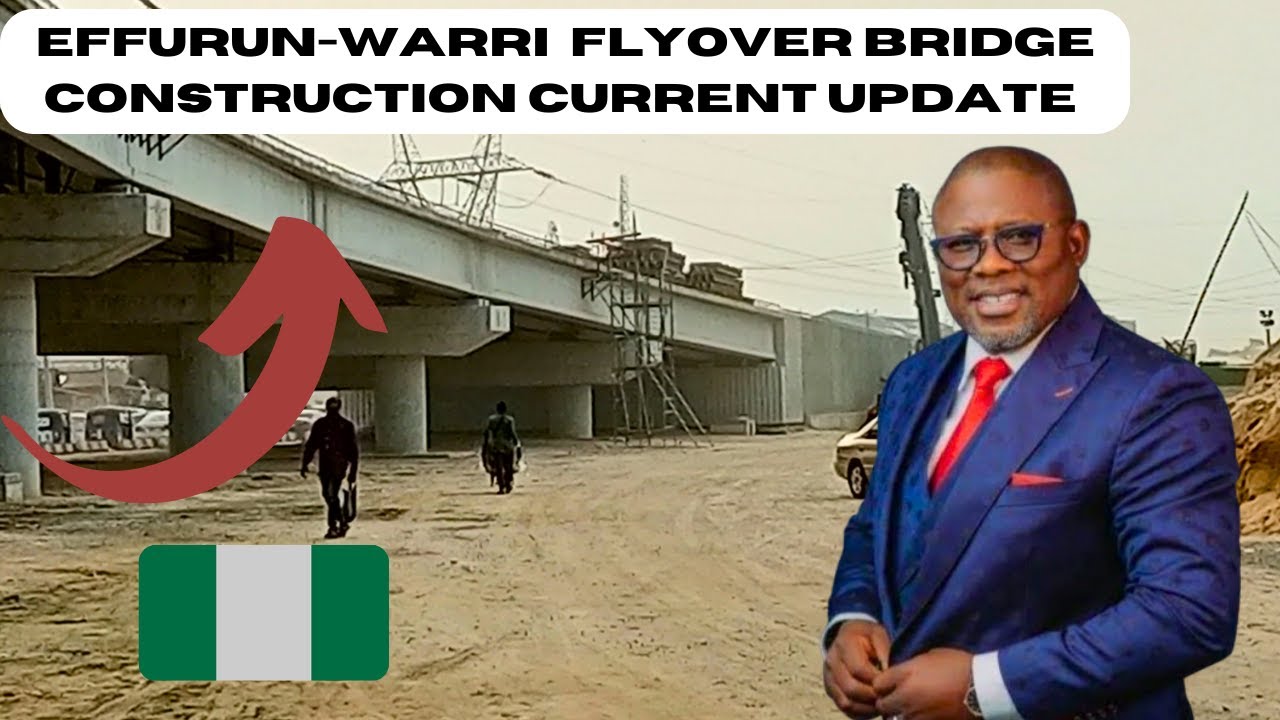 Julius Berger Builds MASSIVE Flyover Bridge in Effurun-Warri Delta State Nigeria