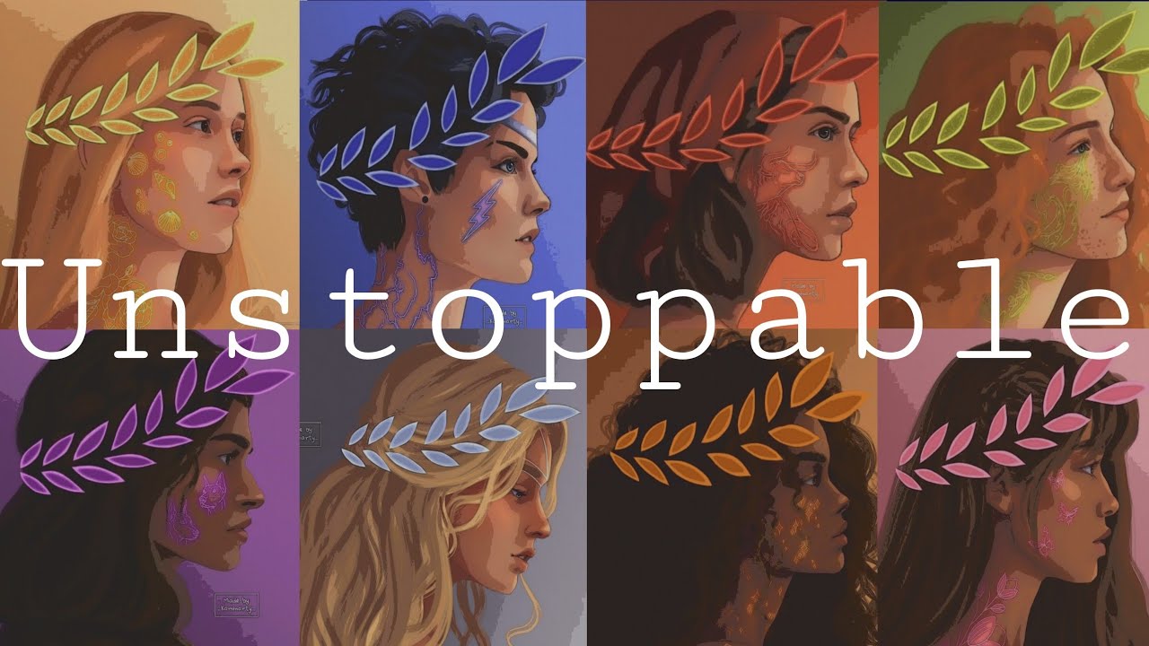 Unstoppable - Tribute to Girls from Percy Jackson 🔥❤️