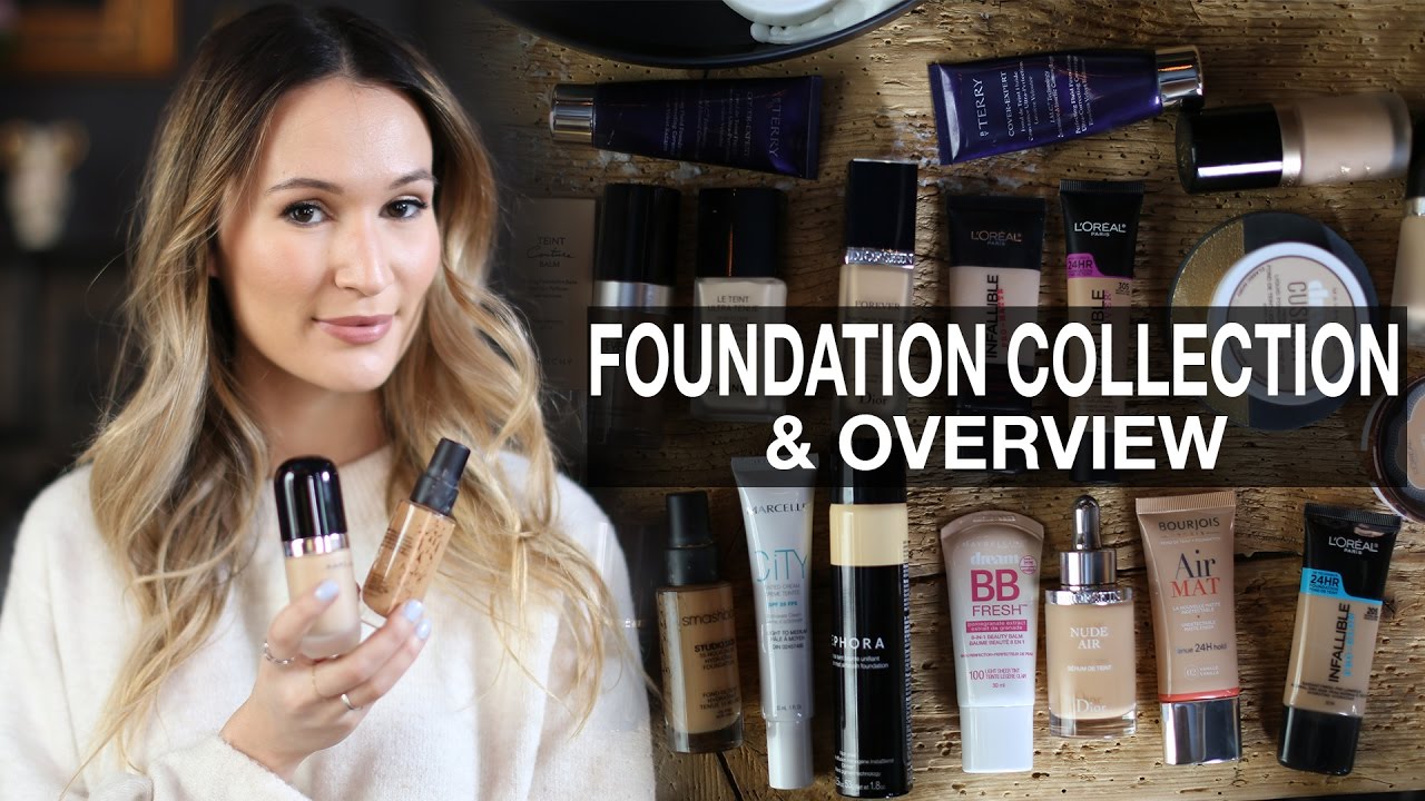 My Foundation Collection & Review | ttsandra