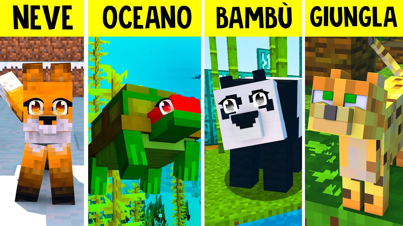 COSTRUISCO IL PRIMO ZOO DELLA BIG VANILLA - Minecraft