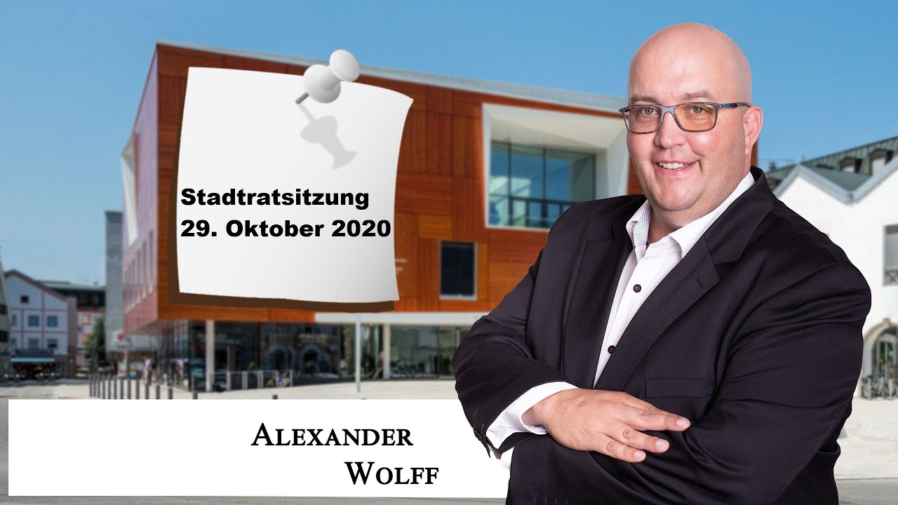 Zusammenfassung der Stadtratssitzung vom Donnerstag 29.10.2020