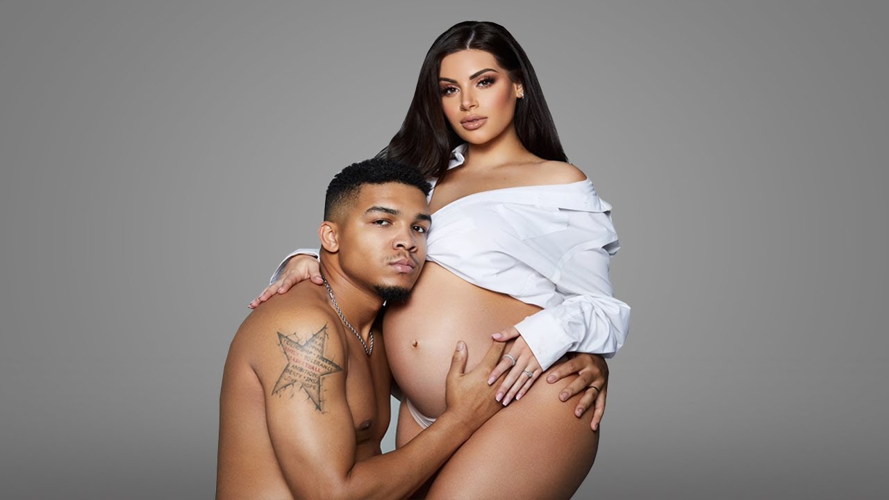 BEHIND THE SCENES OF OUR MATERNITY SHOOT♡
