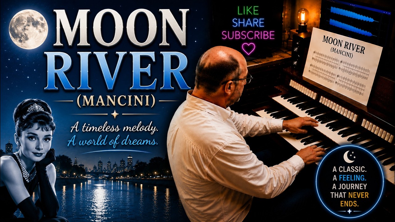 PIPE ORGAN COVER: MOON RIVER (Mancini) 🌝by Martijn Koetsier