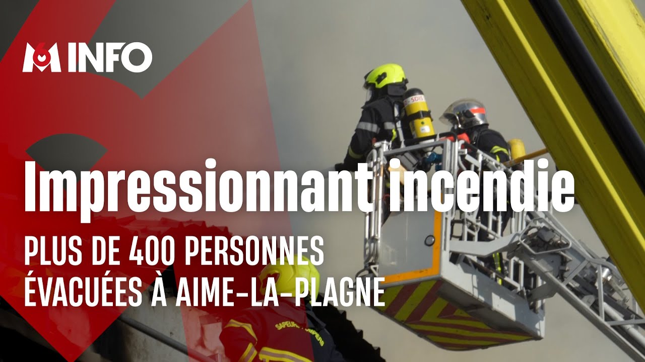 Un centre de vacances en Savoie ravagé par un incendie