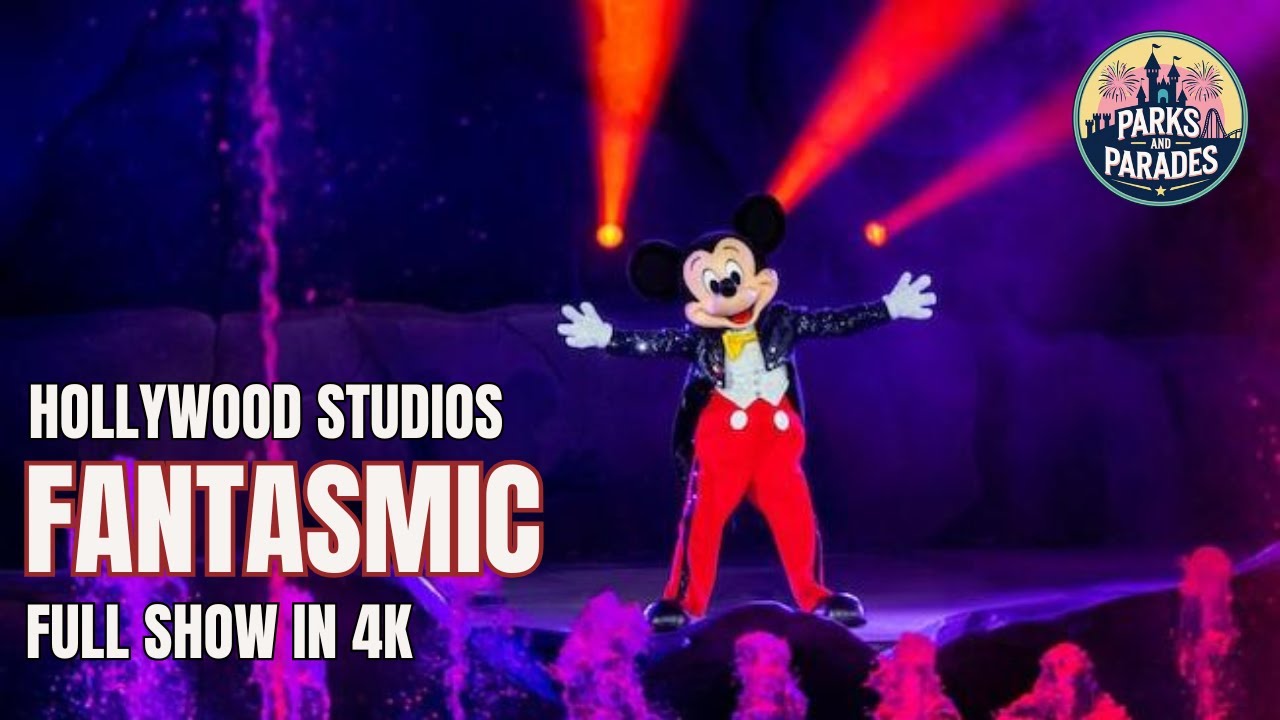 Fantasmic Hollywood Studios - Full Show 4K