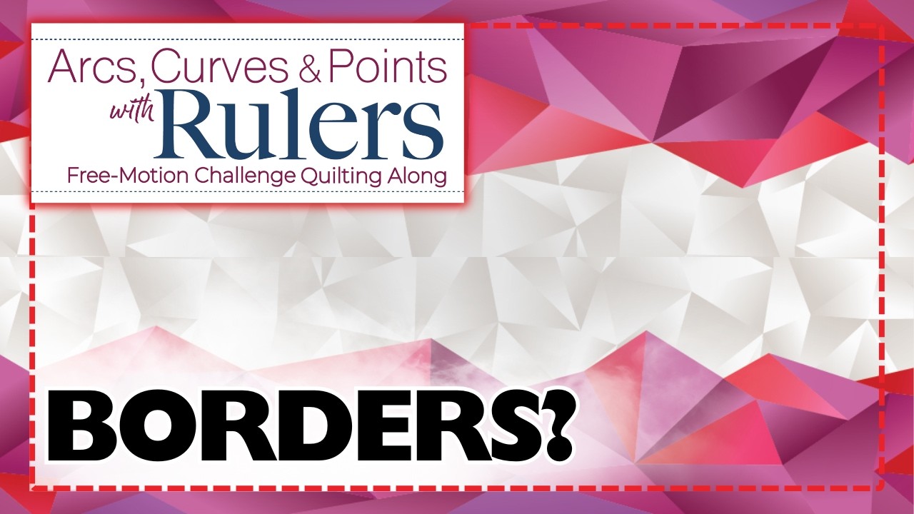 Arcs, Curves, & Points w/ Rulers Borders Tips - Live Chat with Angela Walters