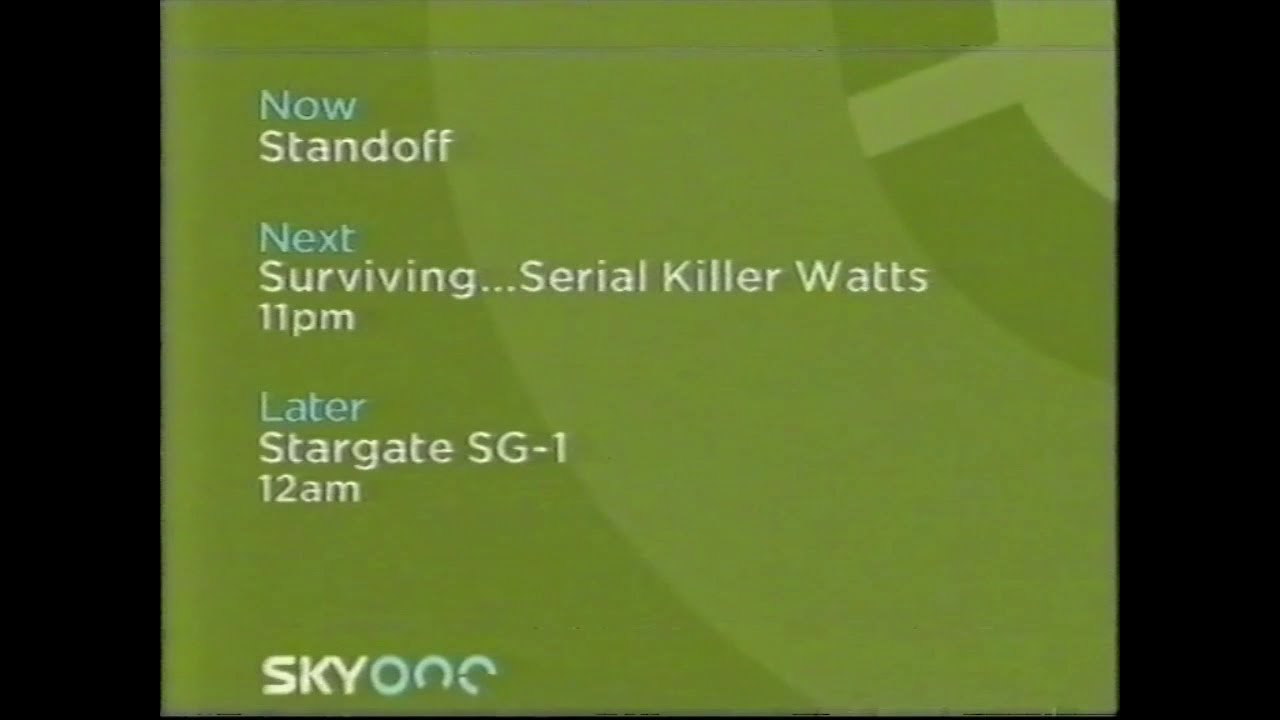 Sky One Continuity & Adverts - 23/11/2006