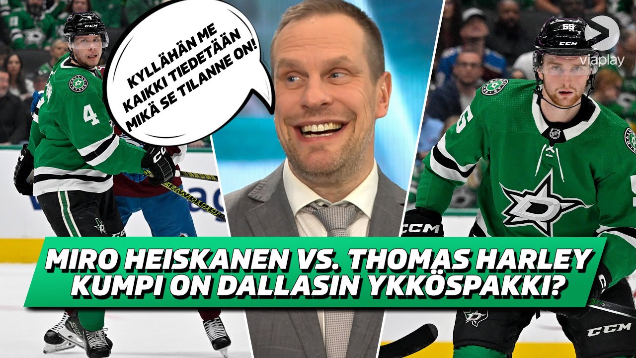 Miro Heiskanen vs. Thomas Harley | Kumpi on Dallasin ykk&ouml;spakki kiekollisessa peliss&auml;?