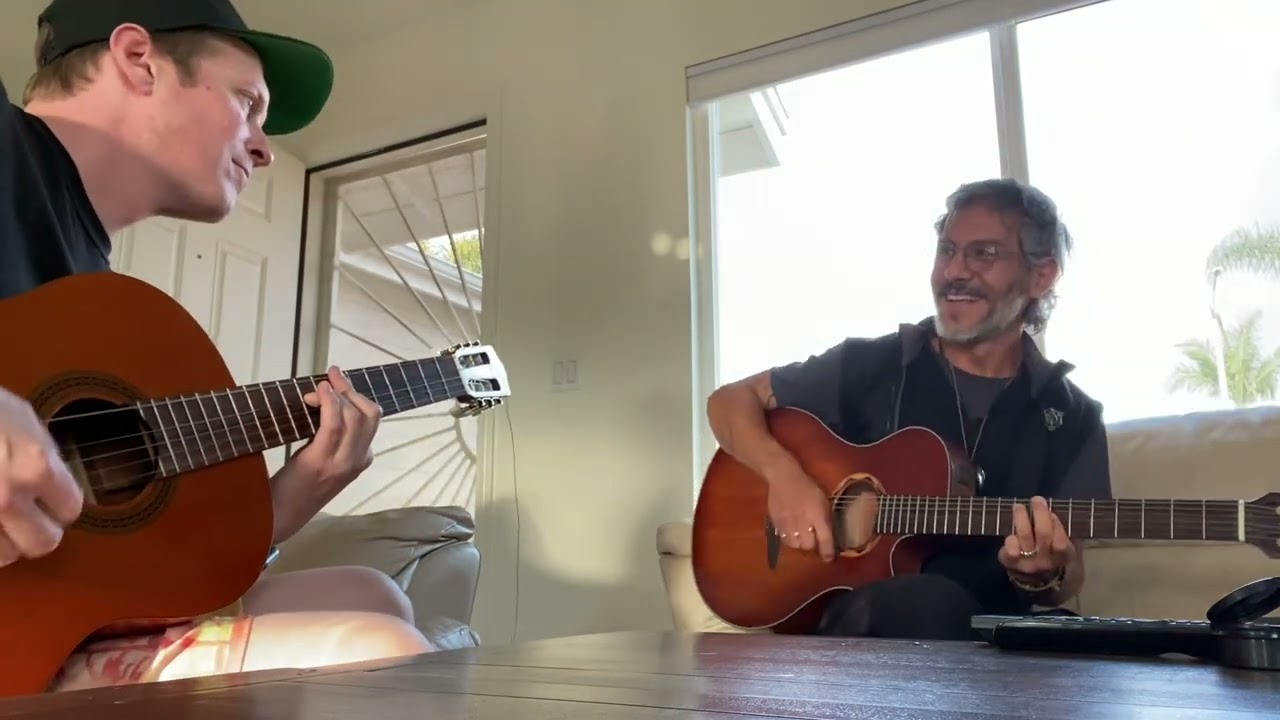 Guitar Jam and Pizza