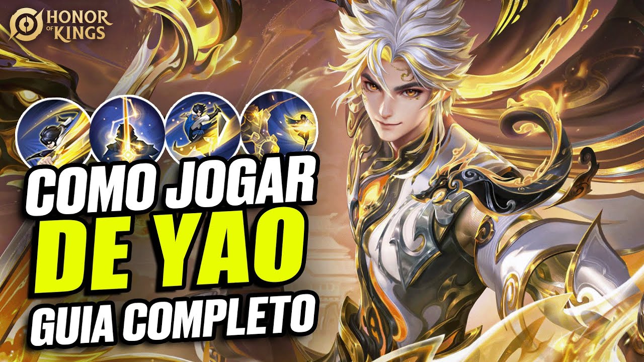 COMO JOGAR DE YAO: 10 DICAS CRUCIAIS PARA DOMINAR A JUNGLE COM ELE! HOK