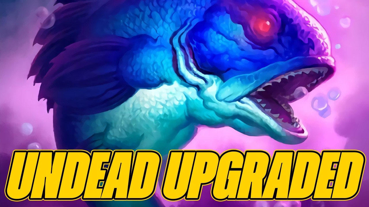Giving Undead A Big Upgrade With A Fish | Dogdog Hearthstone Battlegrounds