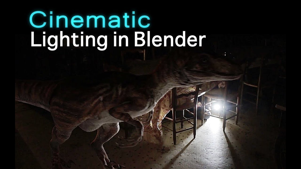 VFX cinematic lighting tutorial in Blender