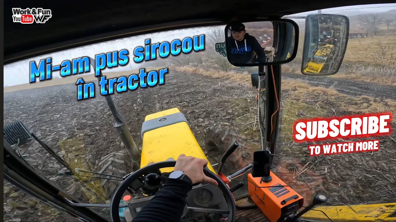Am montat un sirocou de la Vevor🔥… mai arăm câteva hectare ✌️ #agriculture ep.95