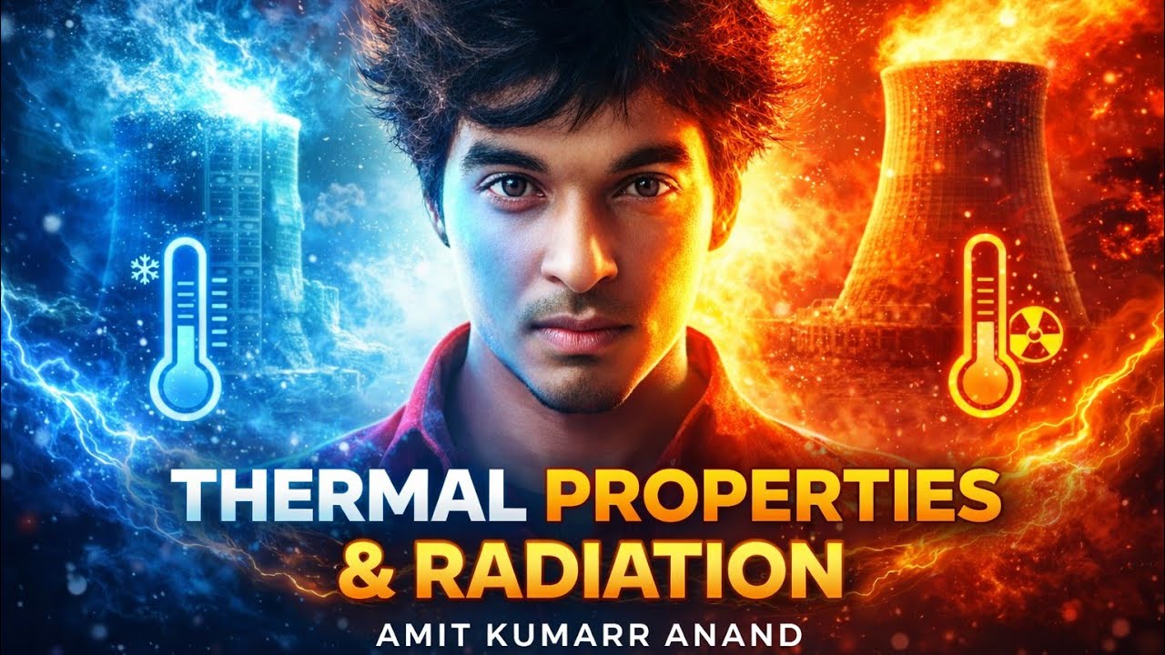 Thermal properties of slid and radiation|| jee mains| neet | physics 