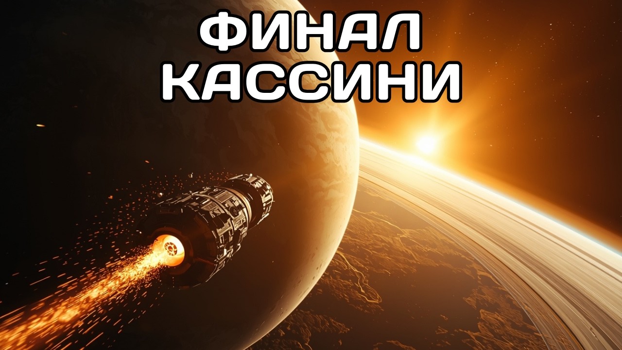 Последние 83 секунды Кассини: что увидел зонд перед гибелью в облаках Сатурна