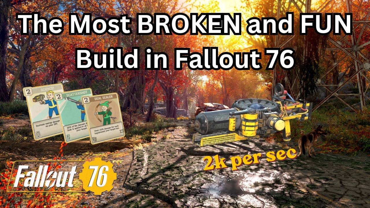 The Most BROKEN and FUN Build in Fallout 76