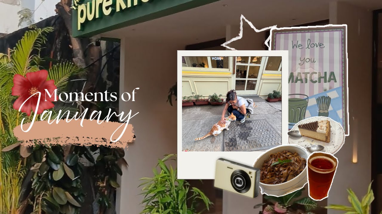 My life in January! 💫✨ | Aesthetic | cafe hopping | hangout’s 🍀