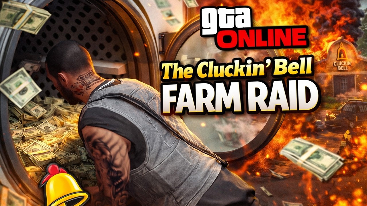 GTA ONLINE | The Cluckin' Bell Farm | All Missions + Final Raid - No commentary