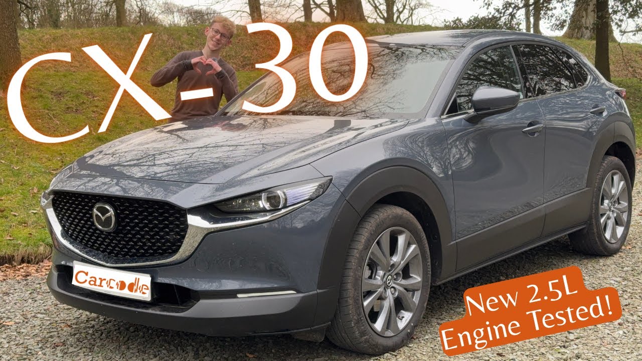 Mazda CX-30 Review 2025, Larger Engine & Screen! (UK)(4K) | Carcode