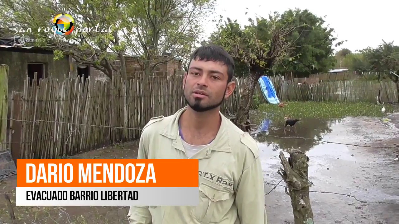INUNDACIONES EN SAN ROQUE: BARRIO LIBERTAD
