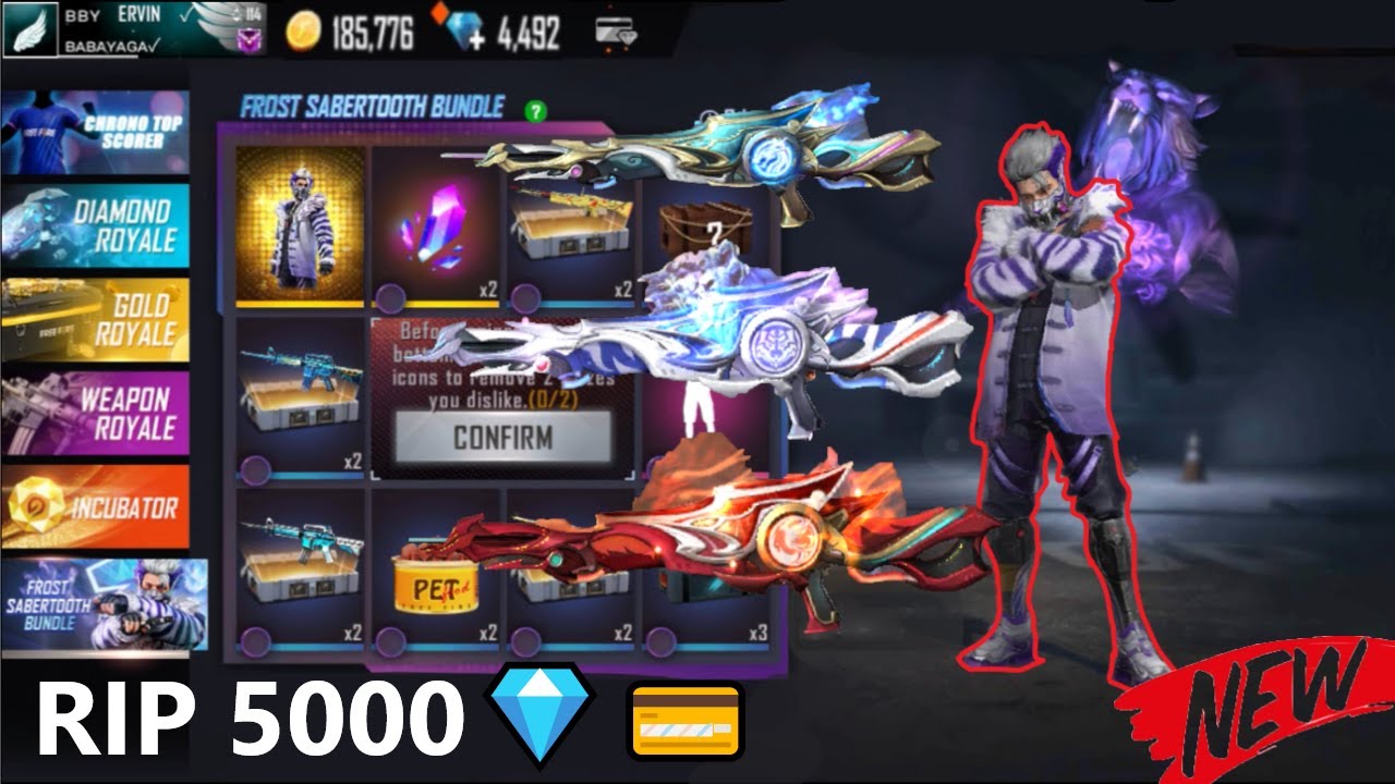 Free Fire new Events Holy Beasts M60 | Snappy Bundle| Tu harxhu karten e plakut💳  📉