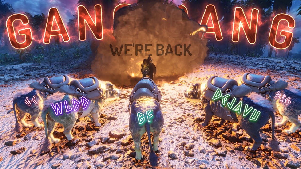 GANG GANG IS BACK | WIPING WLDD/BF FOBS | Ark Ascended Official PvP