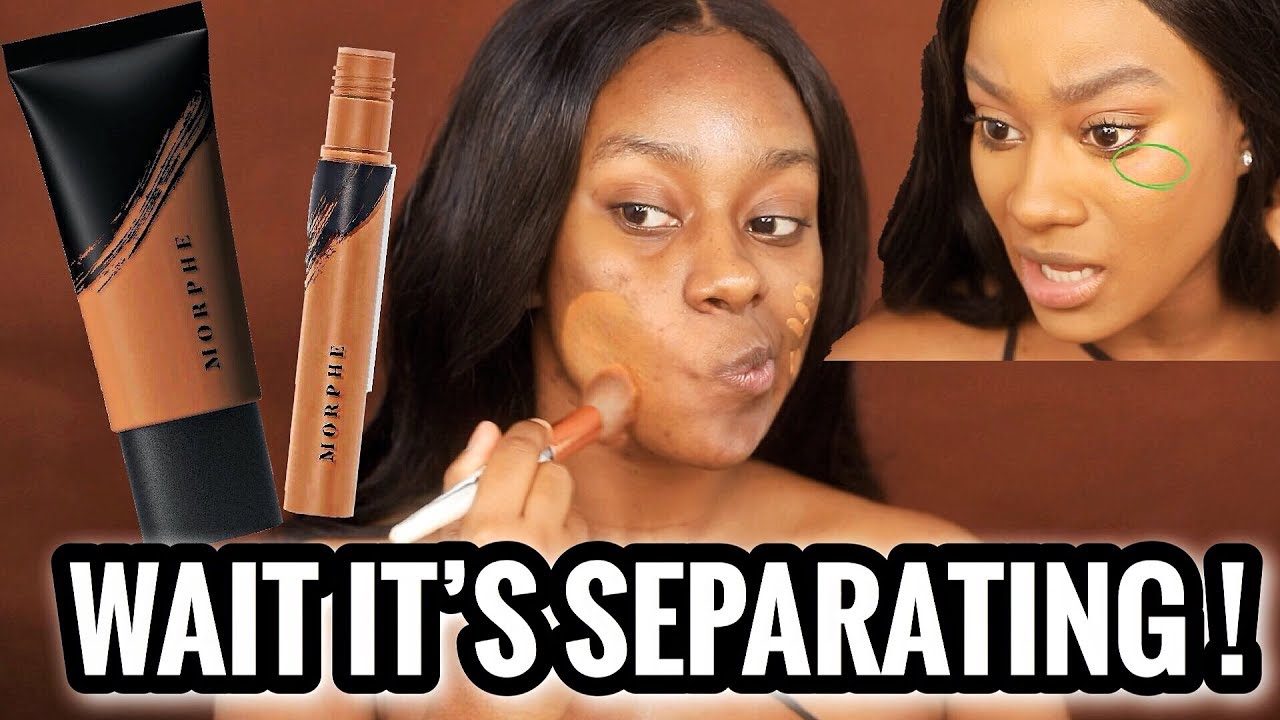 HONEST REVIEW: NEW MORPHE FOUNDATION REVIEW..... WATCH THIS...