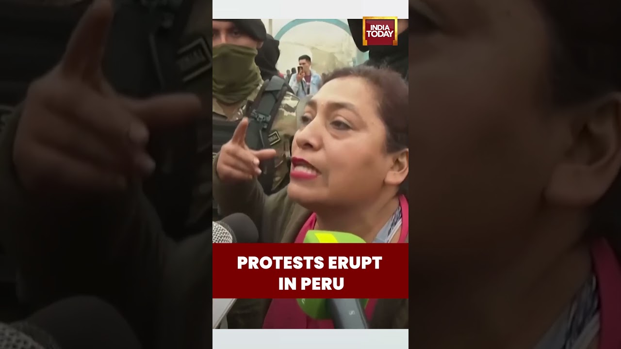 Transport Workers Protest After Driver&rsquo;s Murder During Peru&rsquo;s State of Emergency | #peru #protest
