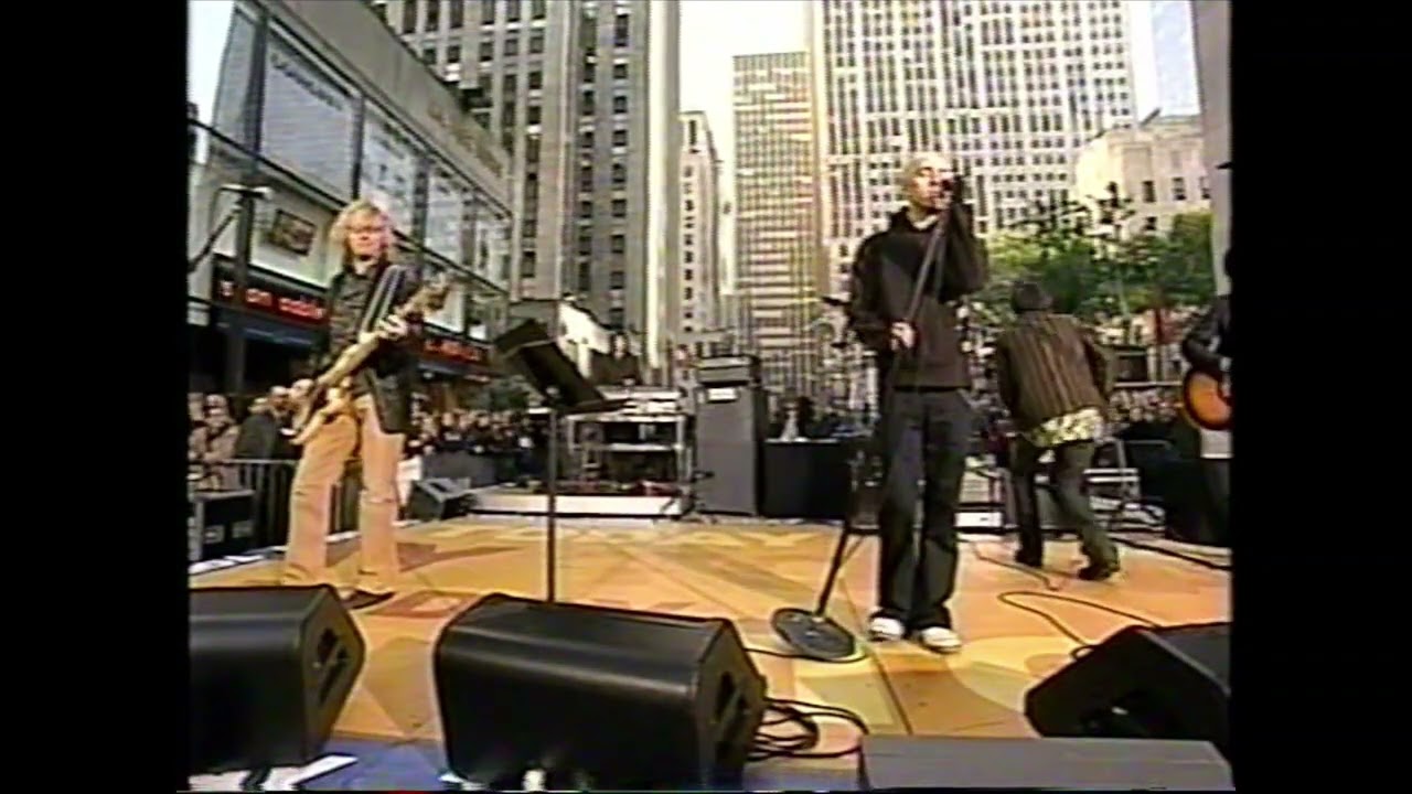 R.E.M. 2003-10-03 - Today, NBC, Rockefeller Plaza, New York, NY [‘Losing My Religion' Soundcheck]