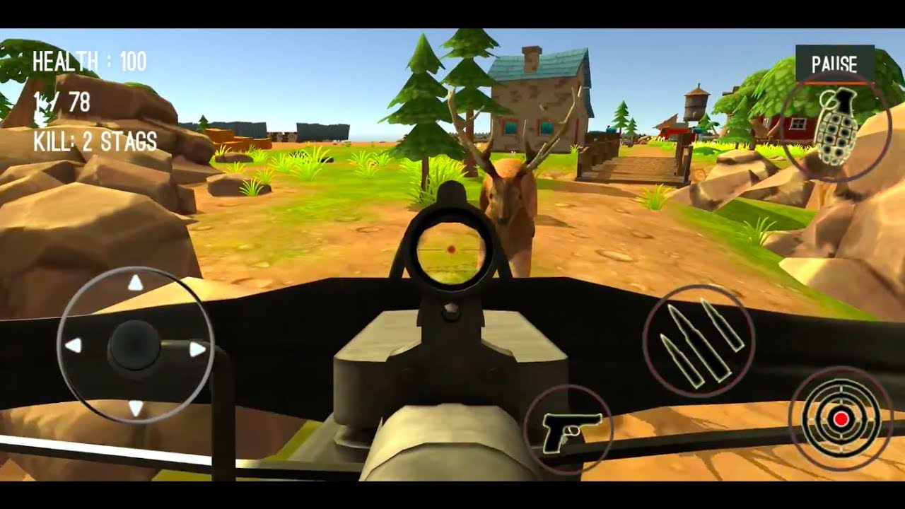 Wild Zoo Animals Hunting City (HD) Android Gameplay #17