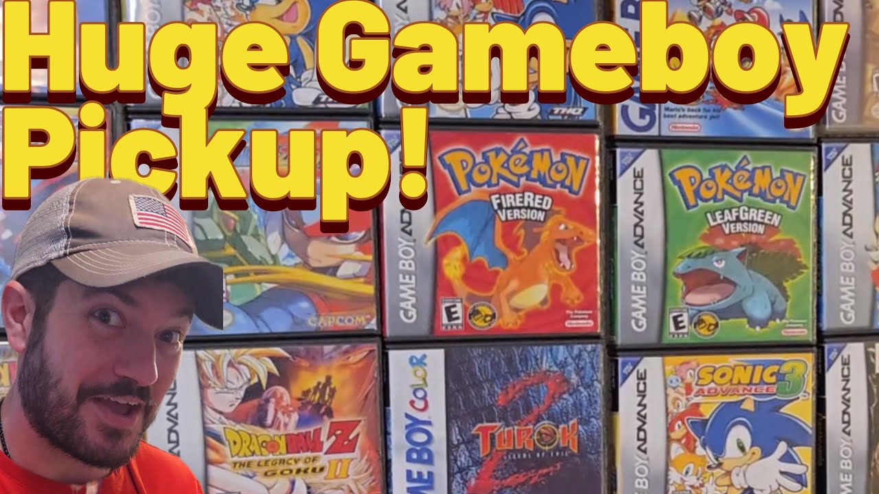 HUGE GAMEBOY FACEBOOK PICKUP!!!!