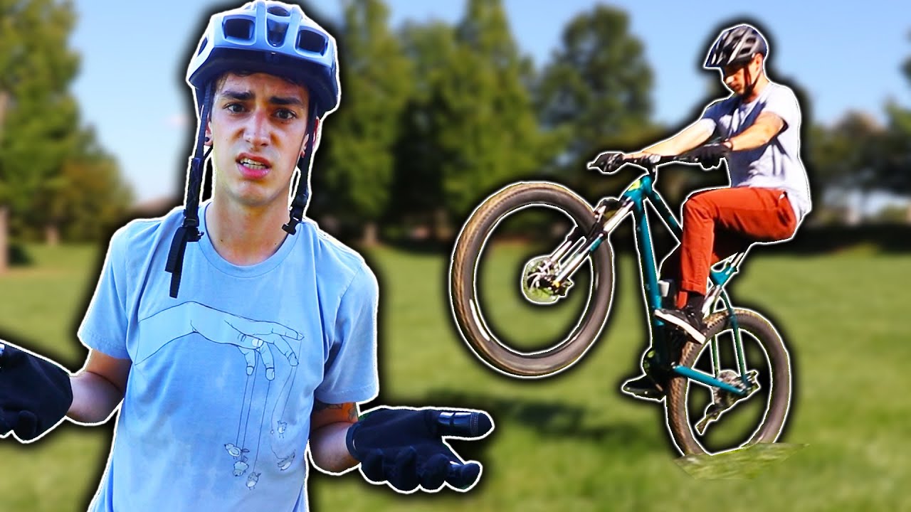 SKATER LEARNS TO WHEELIE!