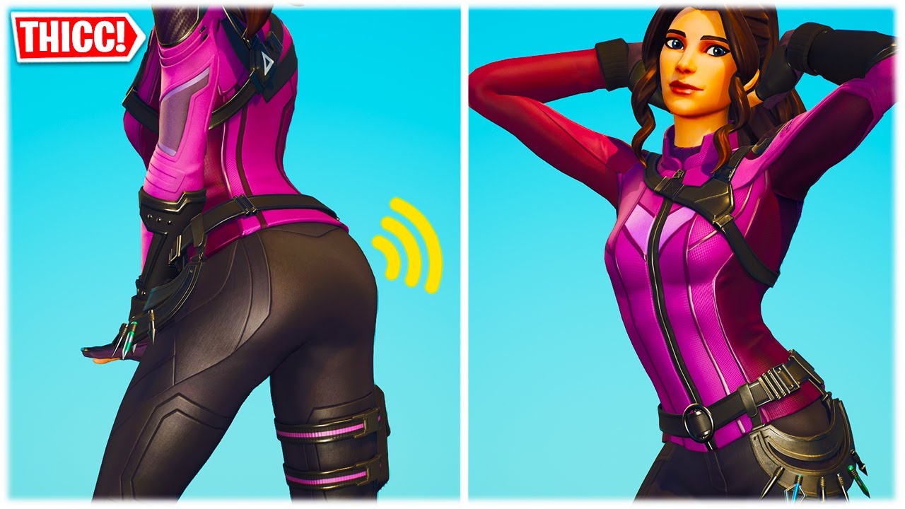 Marvel's Hawkeye Skin 'KATE BISHOP' Showcased with Legendary Dances & Emotes 😍❤️