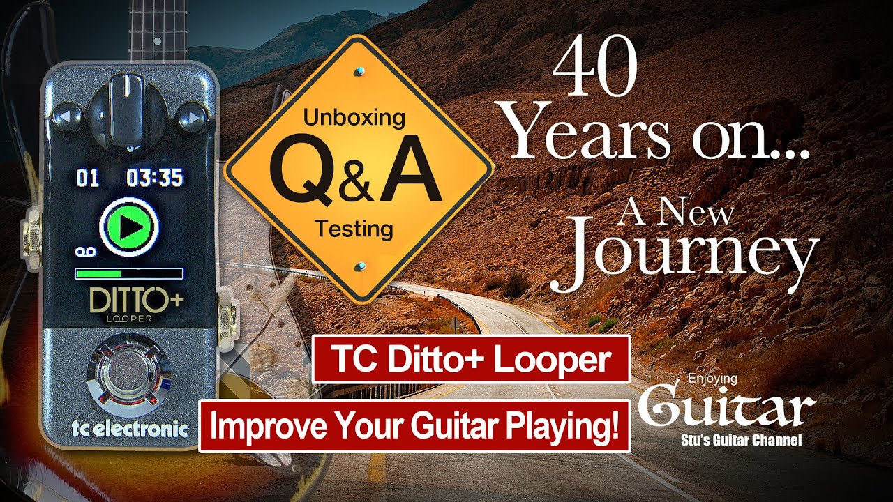 Обзор педали Looper UB:23 TC Ditto+ — почему она вам нужна! И действительно ли она настолько прос...