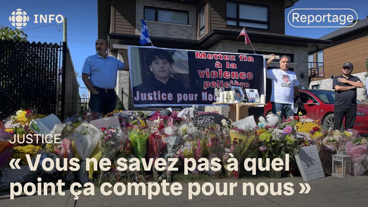 Des centaines de personnes marchent silencieusement à Longueuil pour Nooran Rezayi