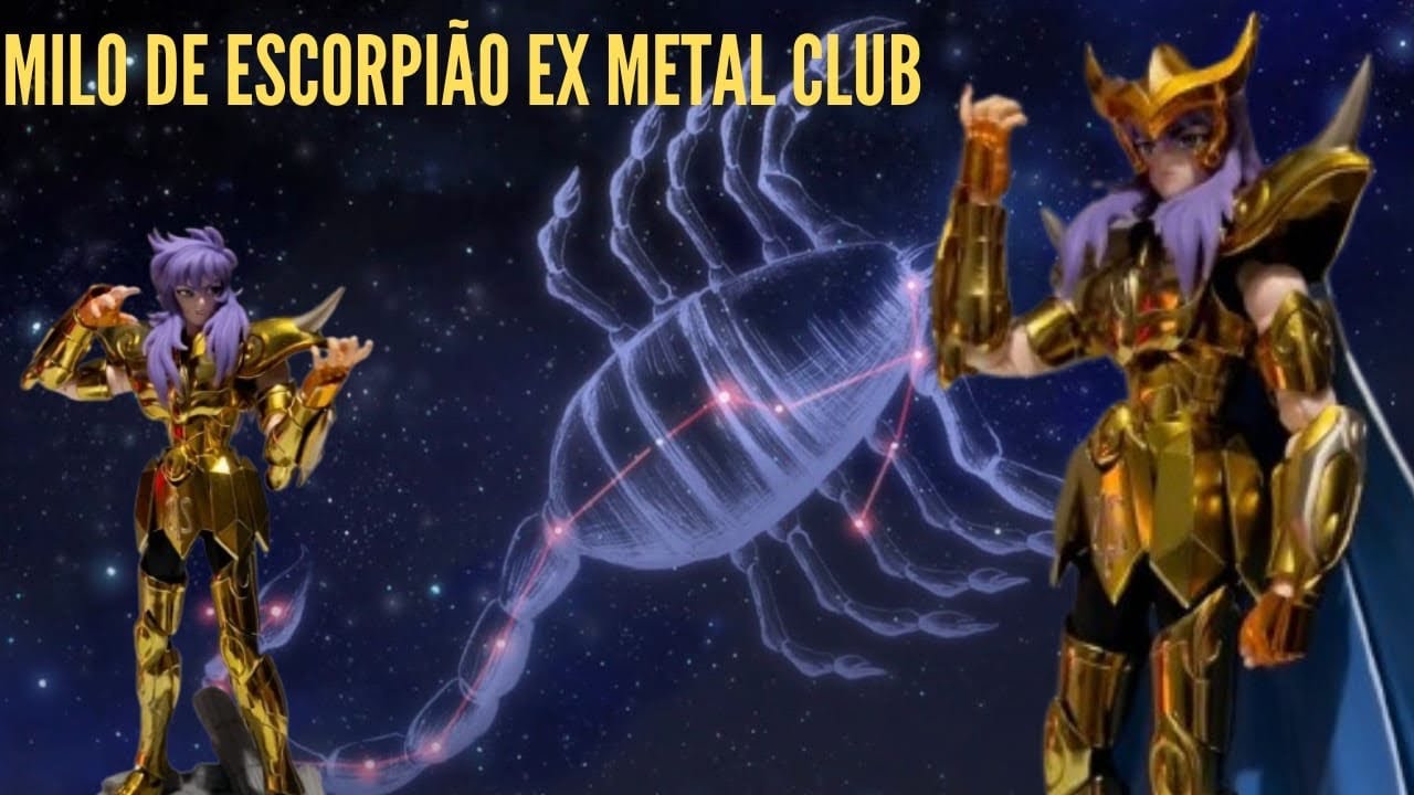 Cloth myth Ex - Milo de Escorpião - Metal Club - Review Br - ToyVerse Review