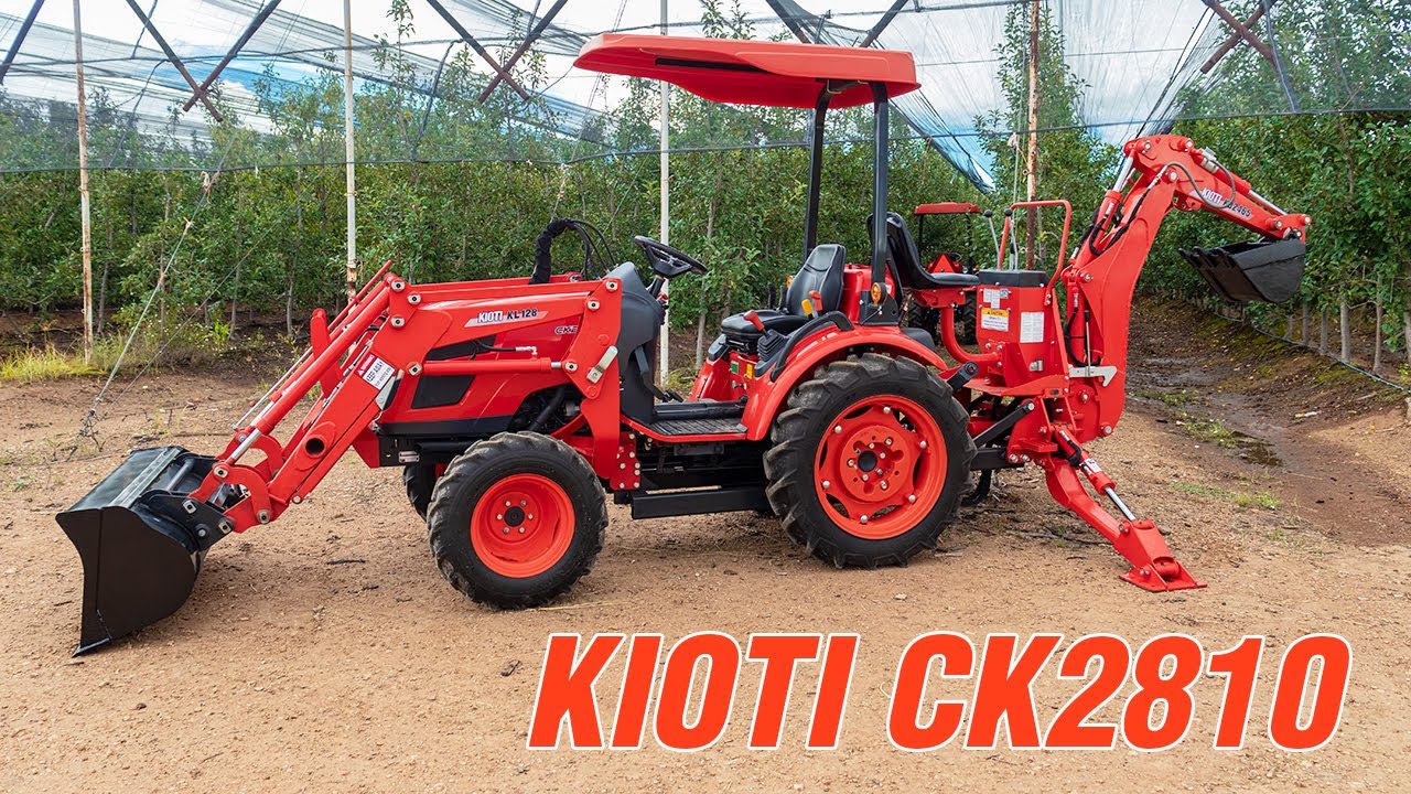 CK2810 | Conoce a detalle el tractor KIOTI CK2810