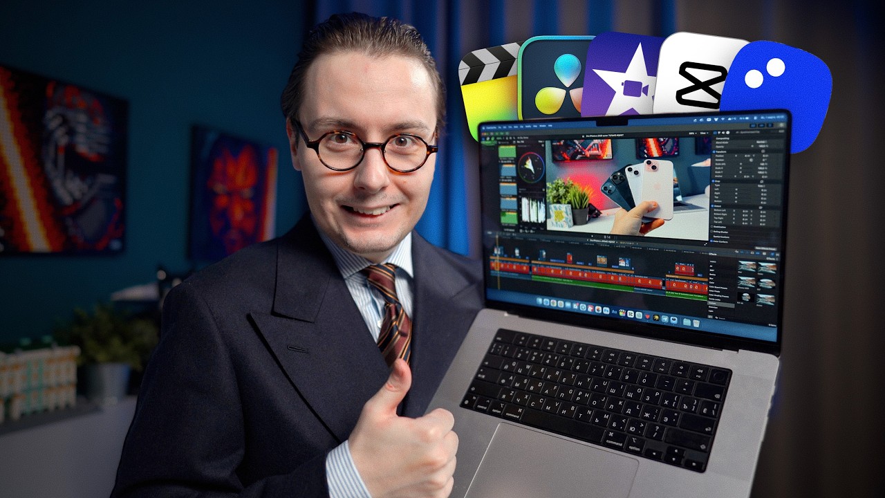 3 ЛУЧШИЕ программы для монтажа видео на MacBook в 2026