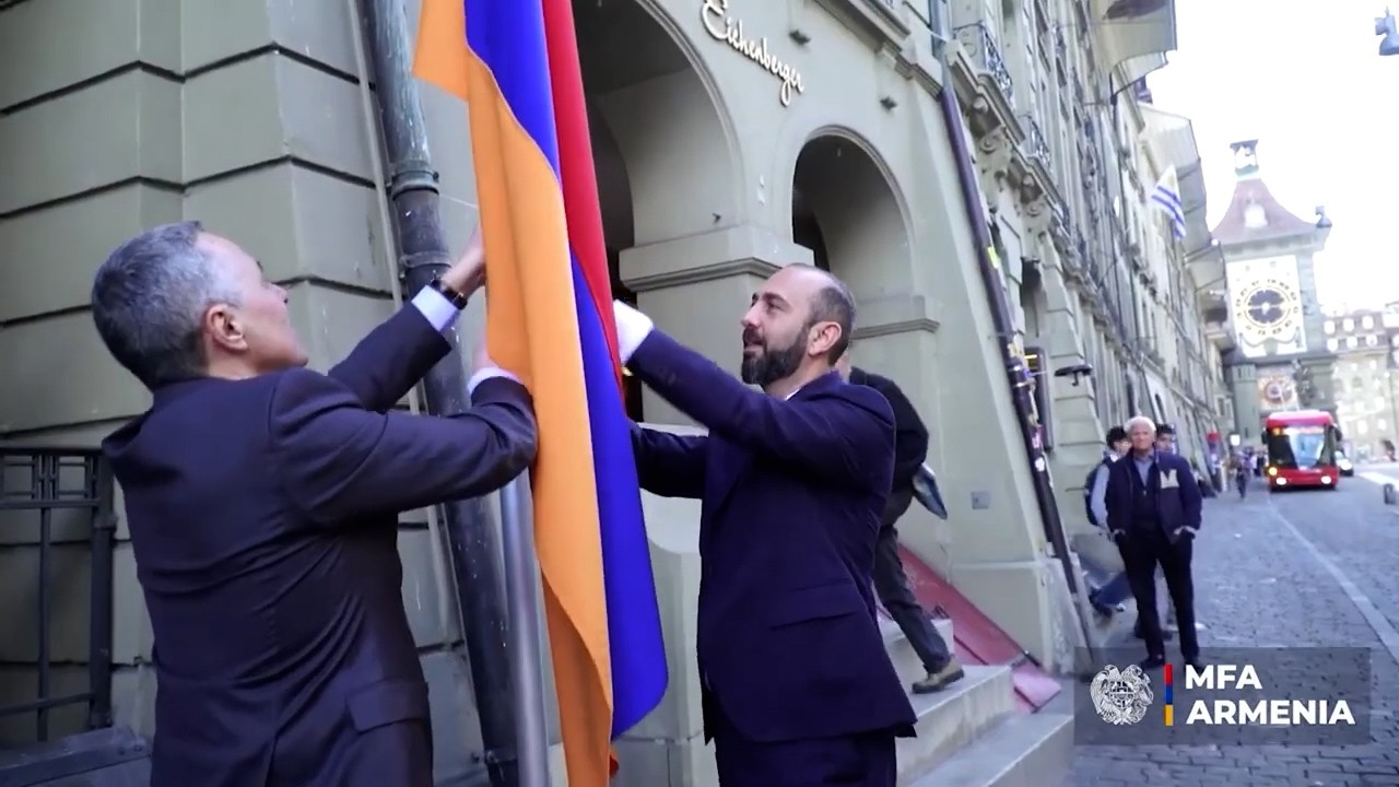 ՀՀ դեսպանության բացումը Բեռնում Հայաստանի և Շվեյցարիայի ԱԳ նախարարների մասնակցությամբ