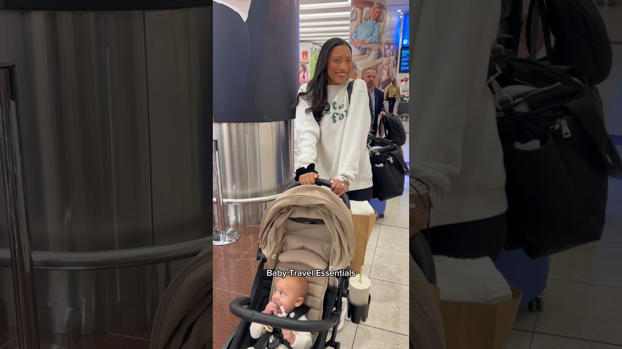 Baby travel essentials! What you need for baby travel! #babytravel #babytips #momlife #travelhack