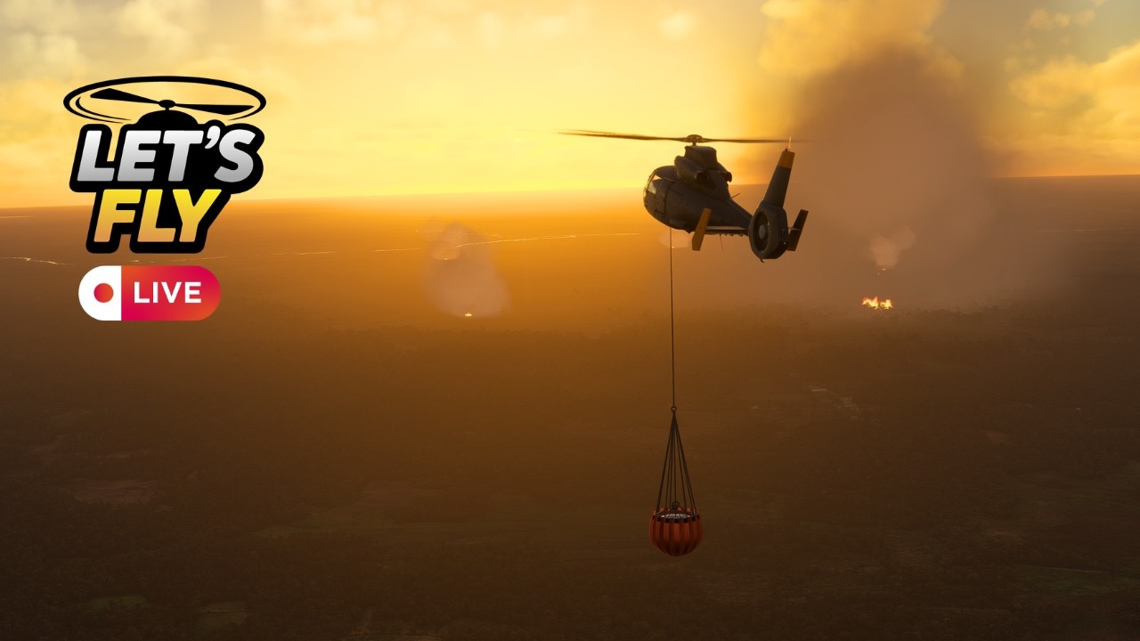 Fly With Me! FS Fire Co-op in Borneo | MSFS 2024 Helicopters
