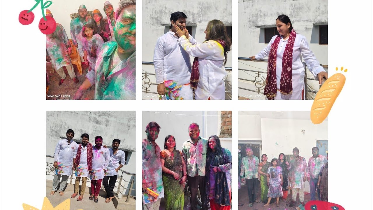 Holicelebrations2k26/Dhoom macha di Holi me/maykevalo ke sath manayiholi/dance/jijajiko milkar ranga