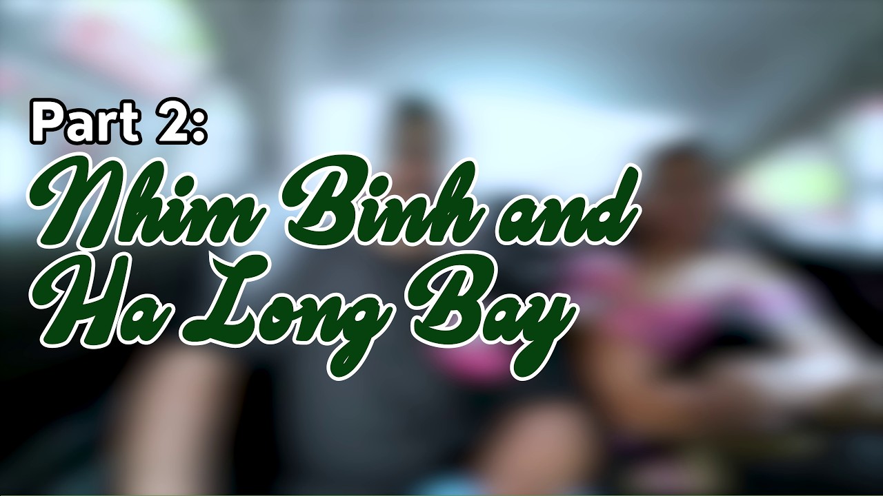 Nhim Binh and Ha Long Bay - Vietnam April 2024.