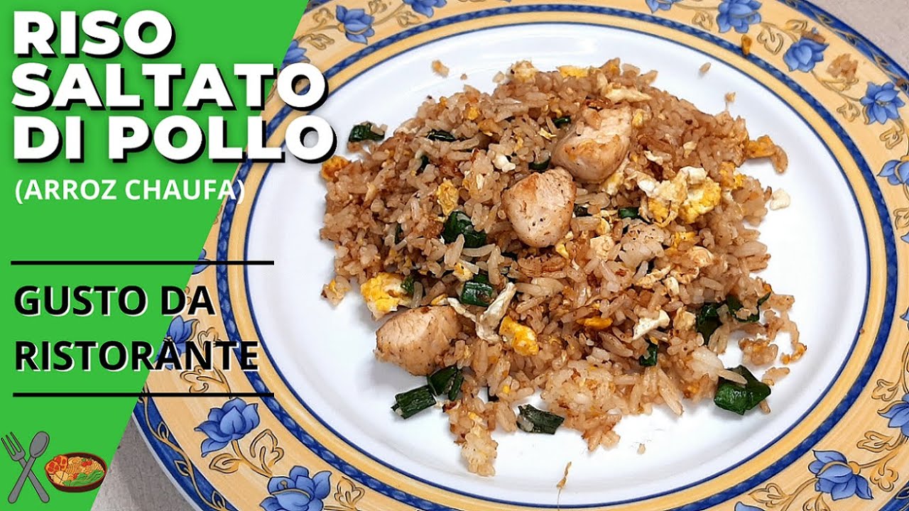 Riso saltato in stile FUSION  - Arroz Chaufa | Riso Chaufan - Troppo Gusto